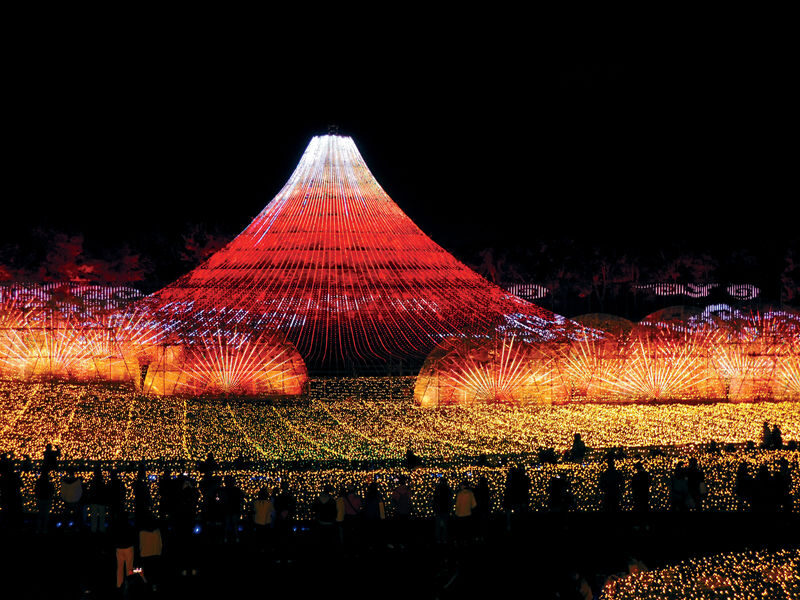 Nabana no Sato Light Show & Jazz Dream Nagashima Full-Day Tour with Onsen - Three stops, three different moods