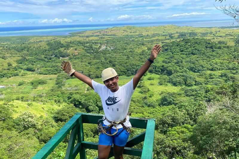 Nadi Zipline and Cave Tour in Fiji - A mountain circuit, not a single zipline