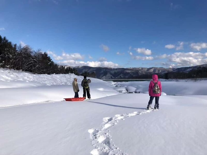 Nagano Snowshoe Adventure with Traditional Kanjiki - Discovering Nagano’s Winter Landscape on Kanjiki Snowshoes