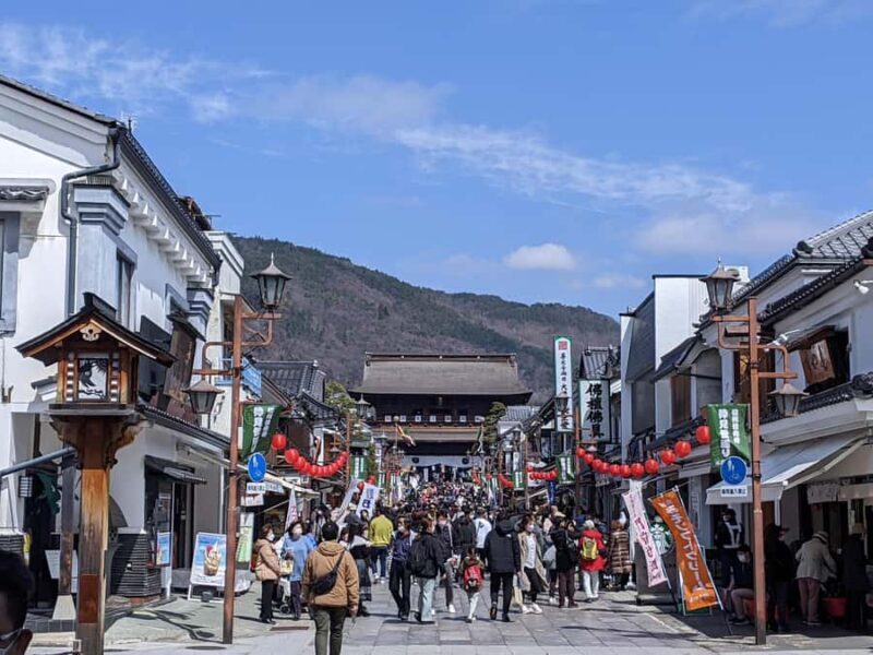 Nagano Zenkoji Temple Town Walking Tour with Oyaki Tasting - FAQ