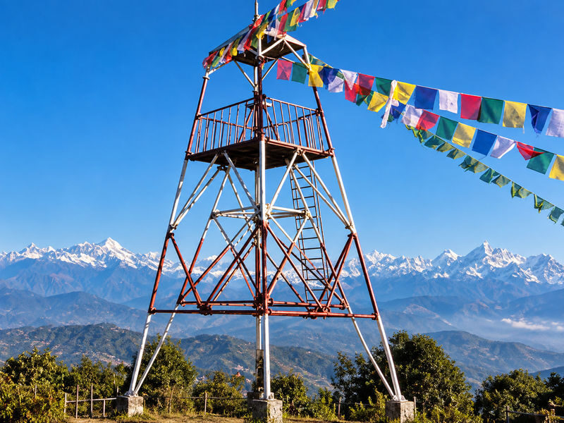 Nagarkot Day Hike - The sunrise stop: spectacular, but weather-dependent
