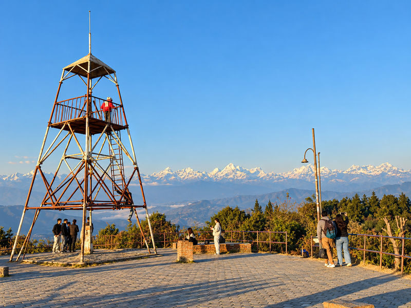 Nagarkot Day Hike - The suspension bridge and the height question