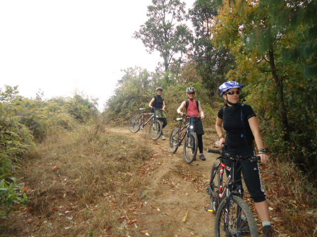Nagarkot Downhill Mountain Biking Trek - From Thamel to the top of Nagarkot
