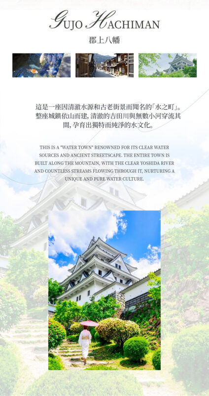 Nagoya Departure: Gujo Hachiman Old Castle x Hida Takayama Old Town x Shirakawa-go Gassho Village Day Trip - Gujo Hachiman: castle views and clear streams