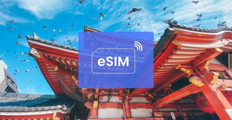Nagoya: Japan/ Asia Esim Roaming Mobile Data Plan - Booking and Payment Details