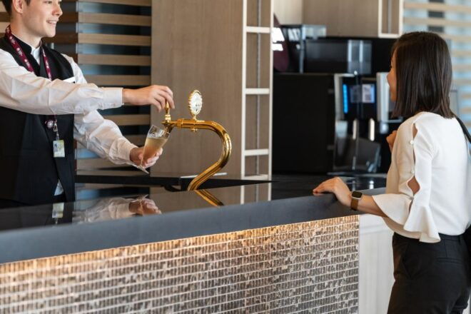 Nagoya (NGO): Chubu Centrair International Airport Lounge - Food and Beverage Options