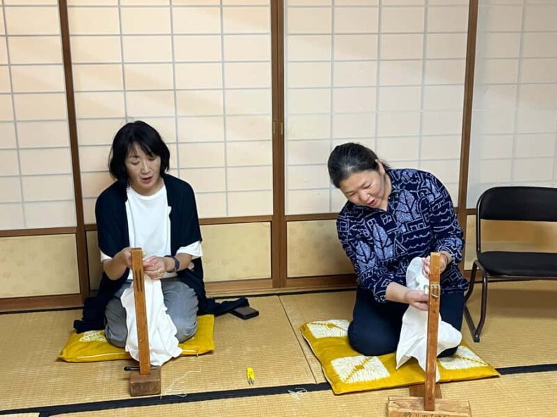 Nagoya: Private hands-on Shibori experience in Arimatsu - Good To Know  