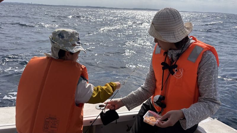 Naha Departure: Half-Day Fishing Tour for Beginners - A comfortable boat helps families settle in