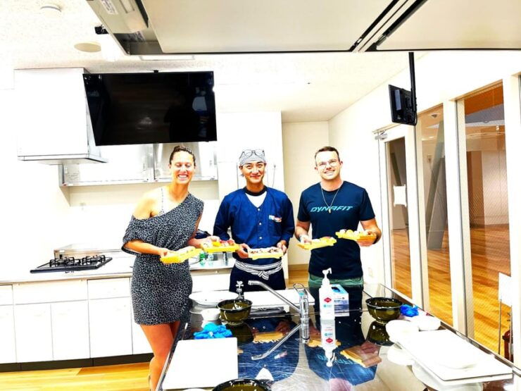 Naha: Sushi Making Experience With All-You-Can-Drink Party - Learning From a Professional Chef