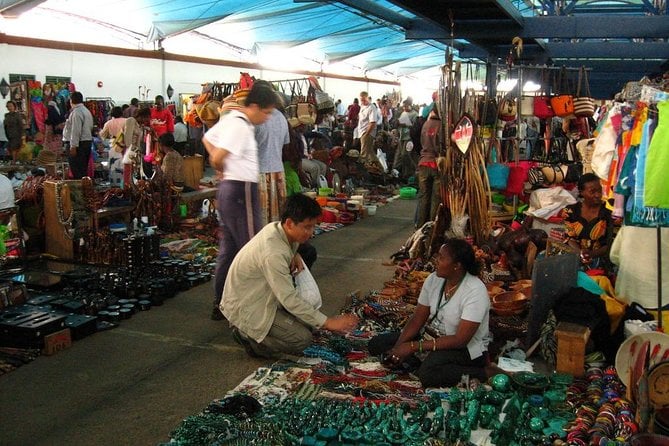 Nairobi Airport Layover Shopping Artifacts at Masai Market - Operator: Gracepatt Ecotours Kenya