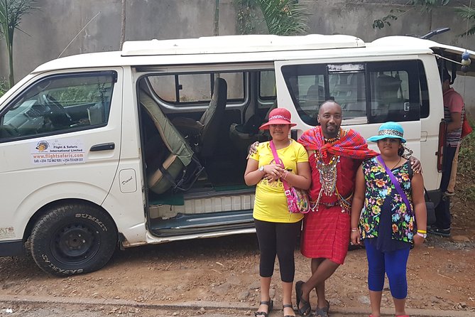 Nairobi National Park Half Day Excursion Using Tour Van - Pickup and Drop-off Details