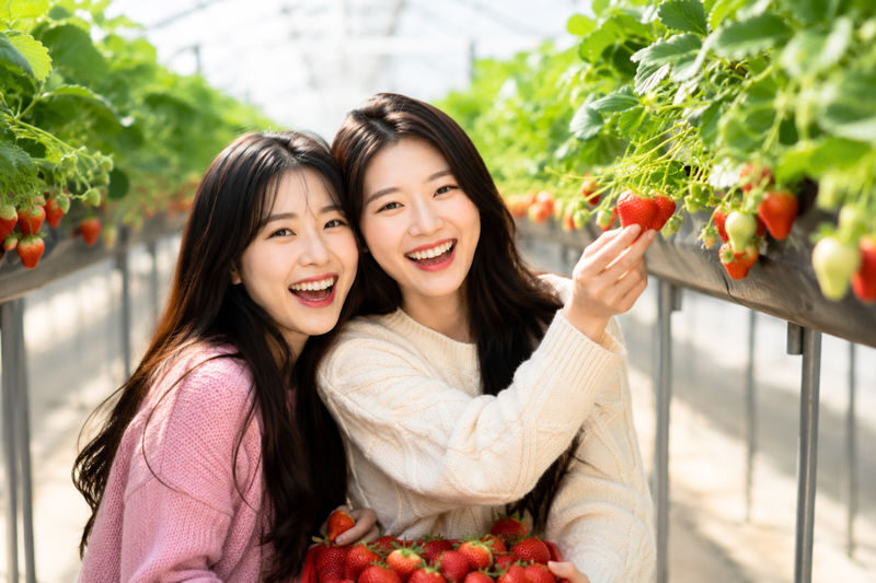 Nami, Samaksan,Strawberry Picking, Eobi Ice Valley From Seoul - Three stops, but not Nami Island