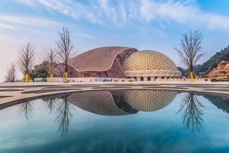 Nanjing Private Guided Day Tour: Nanjing Presidential Palace, Grand Baoen Temple Heritage Site, Niushou Mountain, Confucius Temple - Niushou Mountain: Buddhist architecture on a grand scale