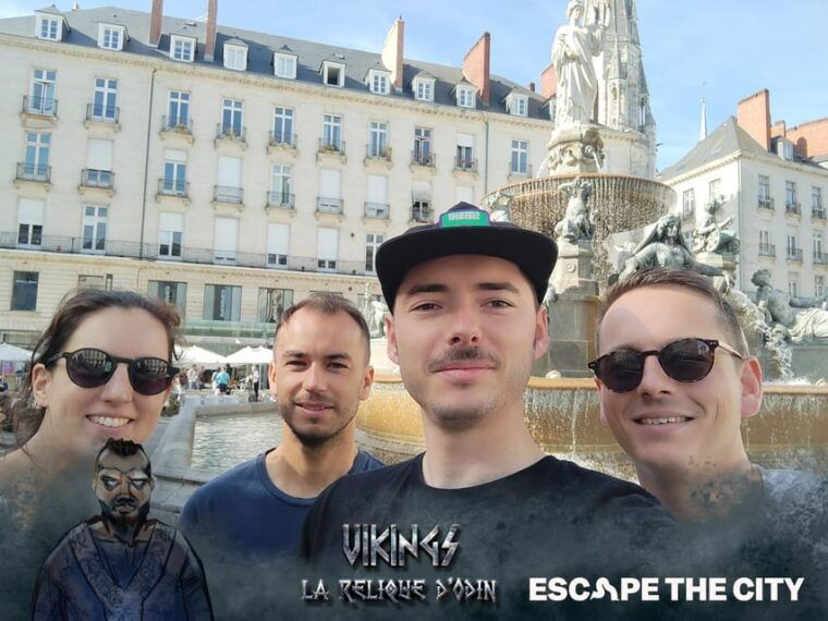 Nantes: Outdoor Escape Game - Vikings - Odin's Relic - Competing Against Other Teams or Playing Casually