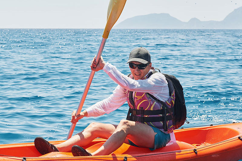 Napaling Reef Kayaking Experience in Bohol - Sardines, Fish and the View From Offshore