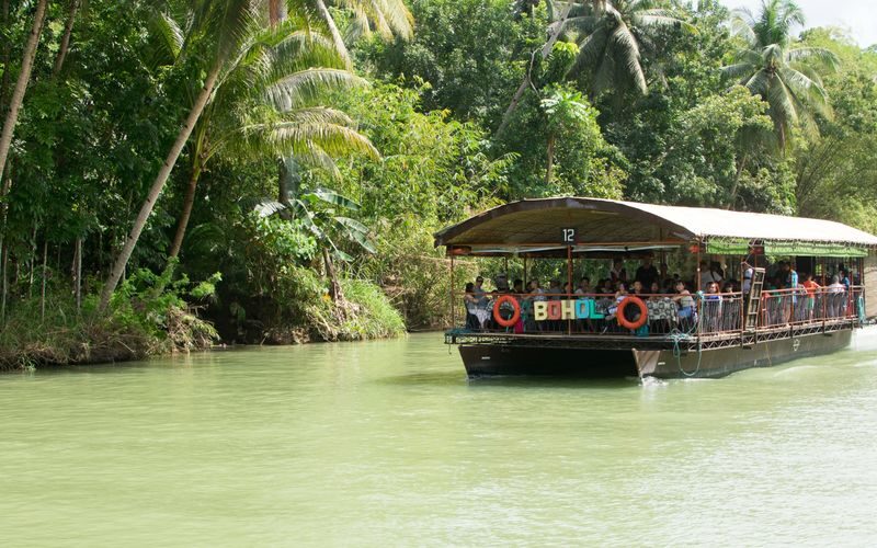 Napaling Sardine Run with Hinagdanan Cave & Bohol Countryside Tour - The day’s highlights at a glance
