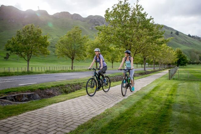 Napier: Cape Coast Winery Tour on Pedal or E-Bikes - Transportation
