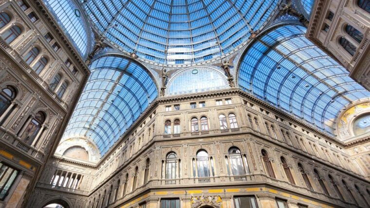 Naples: Discover via Toledo Amid History and Tradition - Architectural Marvels: The Umberto I Gallery