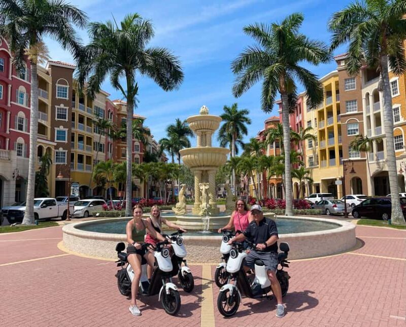 Naples Florida: Downtown Electric Moped Tour - Fun For All - A Closer Look at the Naples Electric Moped Tour