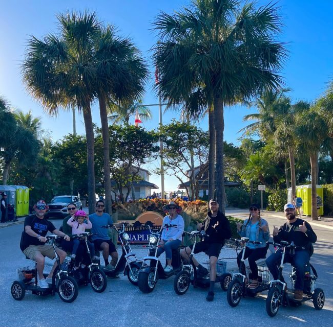 Naples Florida: Downtown Electric Trike Tour - Family Fun - Good To Know