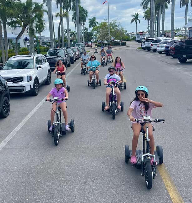 Naples Florida: Downtown Electric Trike Tour - Family Fun - The Itinerary: A Taste of Naples’ Best Sights