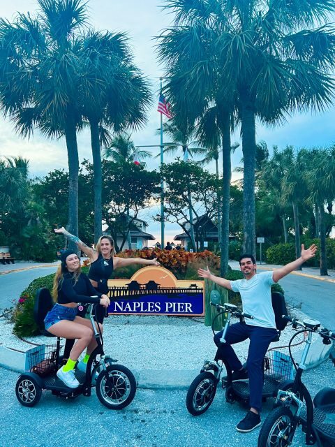 Naples Florida: Downtown Electric Trike Tour - Family Fun - The True Value of this Experience