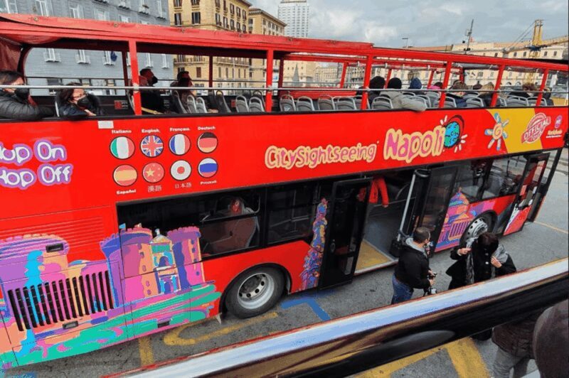 Naples: Hop-On Hop-Off Bus Tour with Train from Salerno - Exploring Naples at Your Own Pace