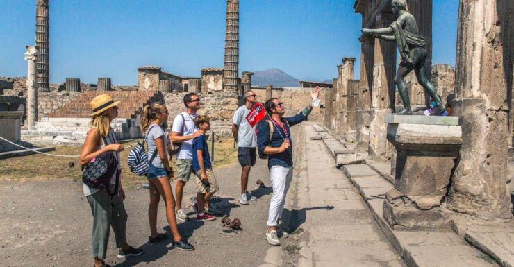 Naples or Sorrento: Full-Day Pompeii and Mount Vesuvius Tour - Tour Details and Duration