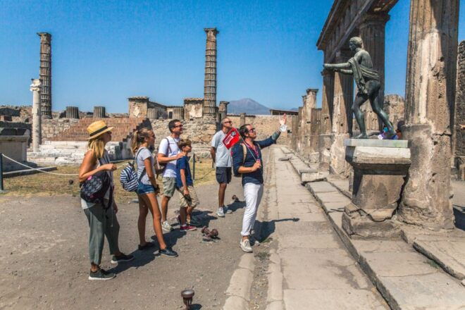 Naples or Sorrento: Full-Day Pompeii and Mount Vesuvius Tour - Pompeii Guided Walking Tour