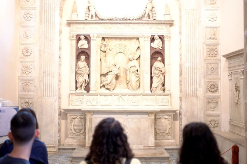 Naples Veiled Christ OR 3D Caravaggio: sculpture guided tour - A Closer Look at the Sculptural Journey in Naples