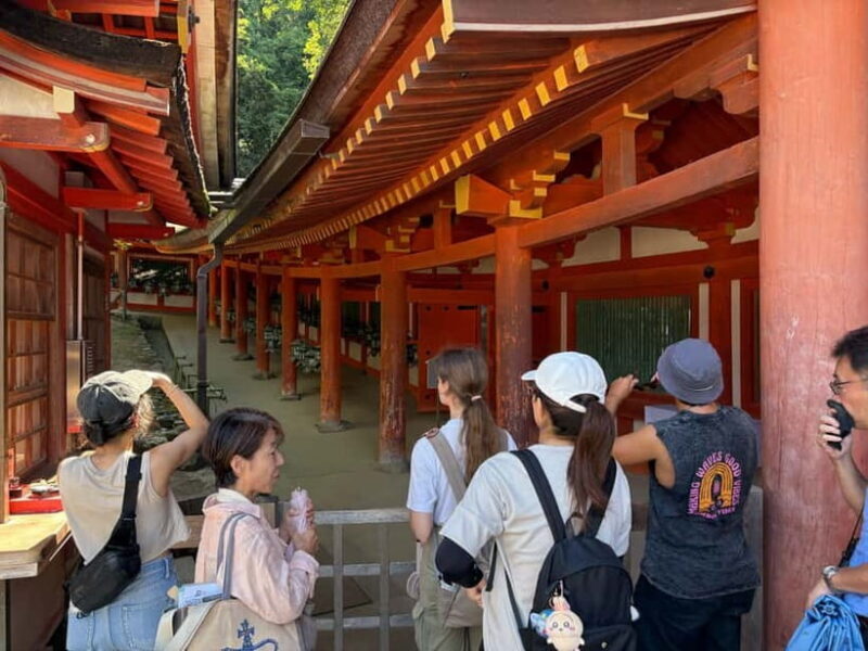 Nara: Guided Tour with Furoshiki Experience and Lunch - Tasting Authentic Japanese Cuisine