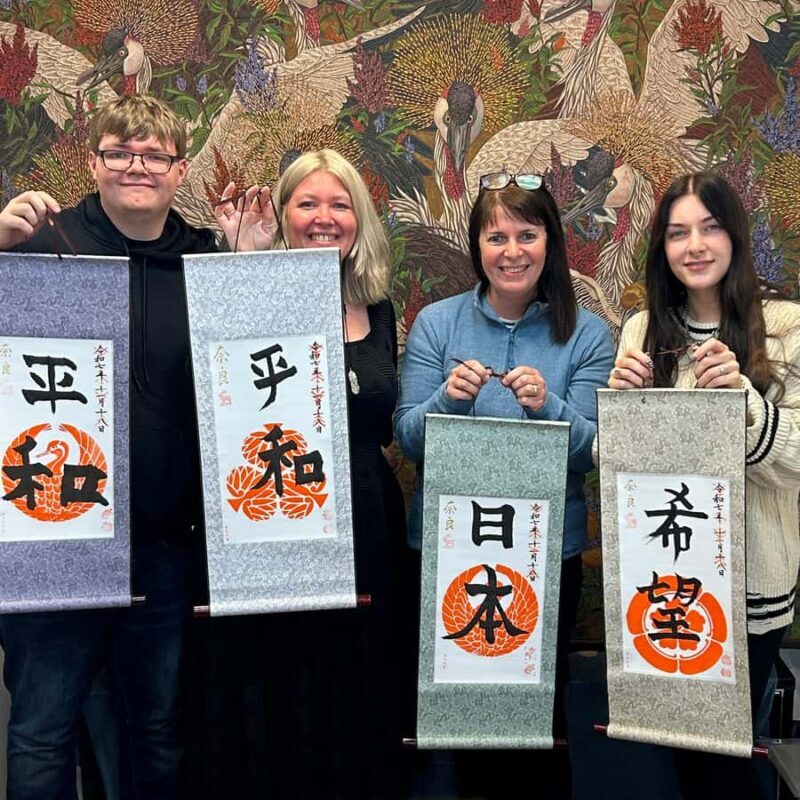 Nara: Only in Nara Goshuin-Style calligraphy workshop - The Value of this Calligraphy Workshop