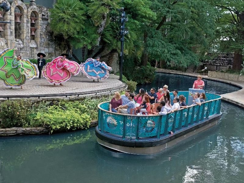 Narrated River Cruise in San Antonio - La Villita, Selena’s Bridge, and Old Mill Crossing