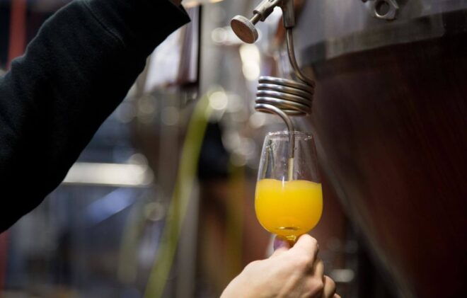 Nashville: Beer, Bourbon & BBQ Experience - Flight of Various Beers at a Local Taproom
