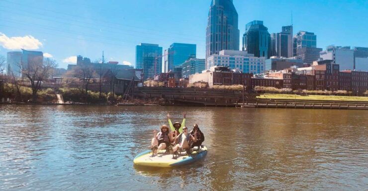 Nashville: Downtown Pedal Boat Rental for 2 to 4 People - Pricing and Duration