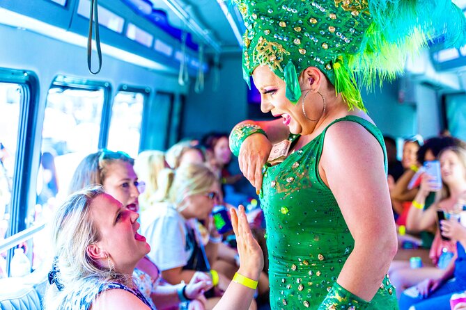 Nashvilles Big Drag Party Bus W/ Drag Queen Hosts & Performances - Directions