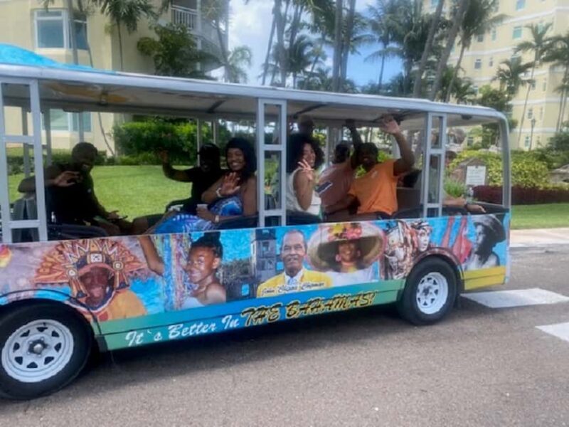 Nassau: Bahamas Culture Tour with Electric Trolley and Water - Transportation & Group Size