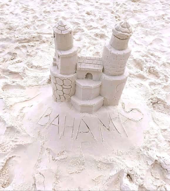 Nassau Bahamas: Sandcastle Sculpting Beach Activity & Picnic - An Authentic Nassau Beach Experience with a Creative Twist