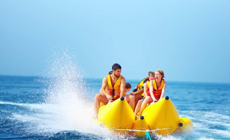 Nassau: Jet Ski Ride, Parasailing & Banana Boat Tour - Banana Boat: Bumps, Bounces, and Laughs