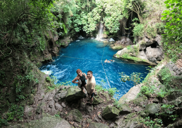 Natural Adventure: Puente De Dios and the 7 Waterfalls - Pickup Location