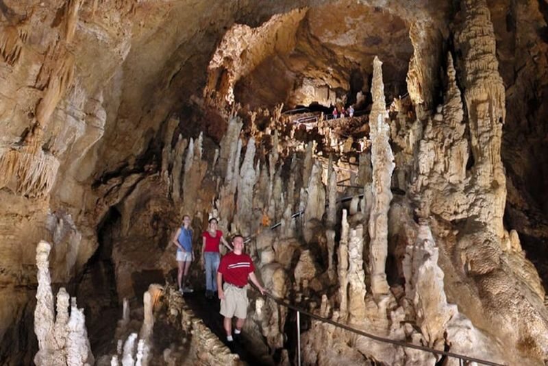 Natural Bridge Caverns Hidden Wonders Tour in San Antonio - Rock formations, a ballroom, and a light show