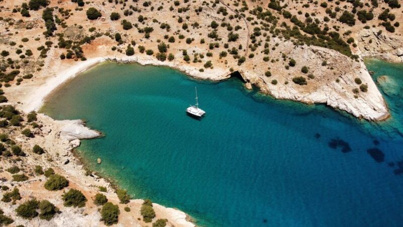Naxos: Catamaran Cruise with Lunch & Drinks - The Water Toys & Extras