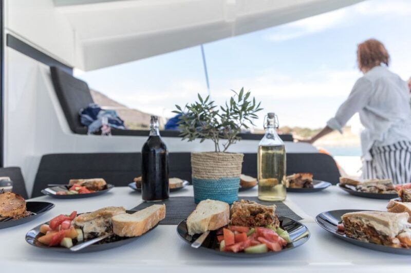 Naxos: Catamaran Cruise with Swim Stops, Food, and Drinks - Good To Know