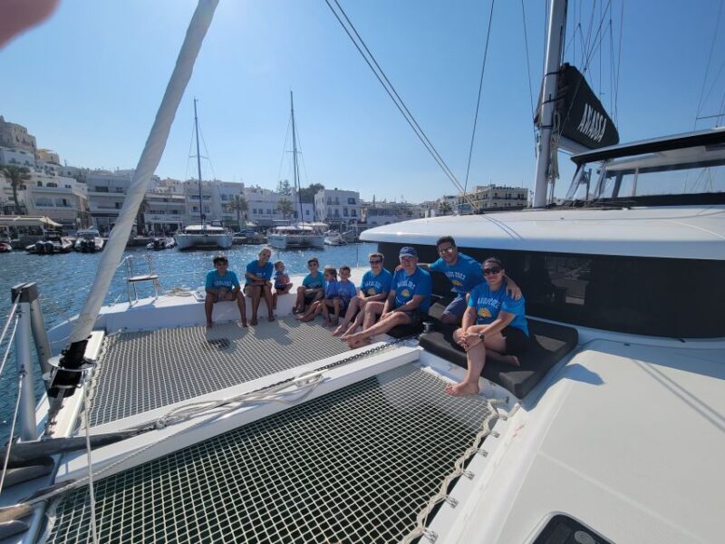 Naxos: Catamaran Cruise with Swim Stops, Food, and Drinks - An In-Depth Look at What You Can Expect from This Catamaran Cruise in Naxos