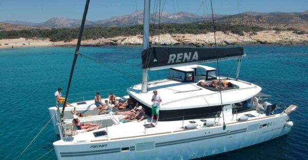 Naxos: Catamaran Cruise With Swim Stops, Food, and Drinks - The Sum Up