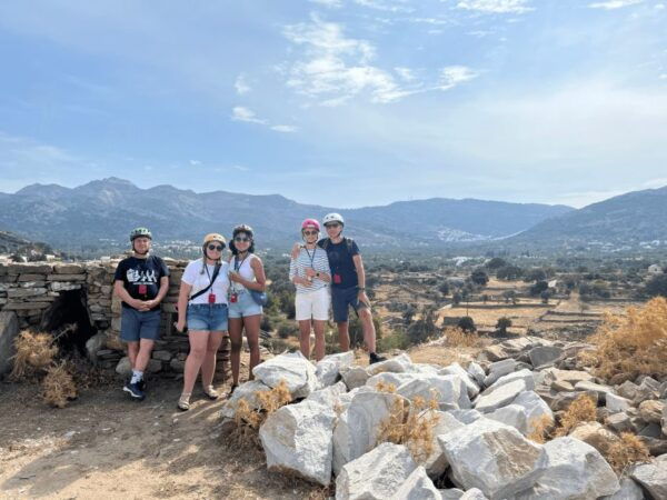 Naxos: E-Bike Guided Tour With Light Farmyard Lunch - Directions