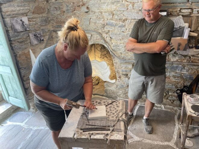 Naxos: Private Marble Quarry Visit and Sculpting Workshop - Sculpting Workshop in Halki
