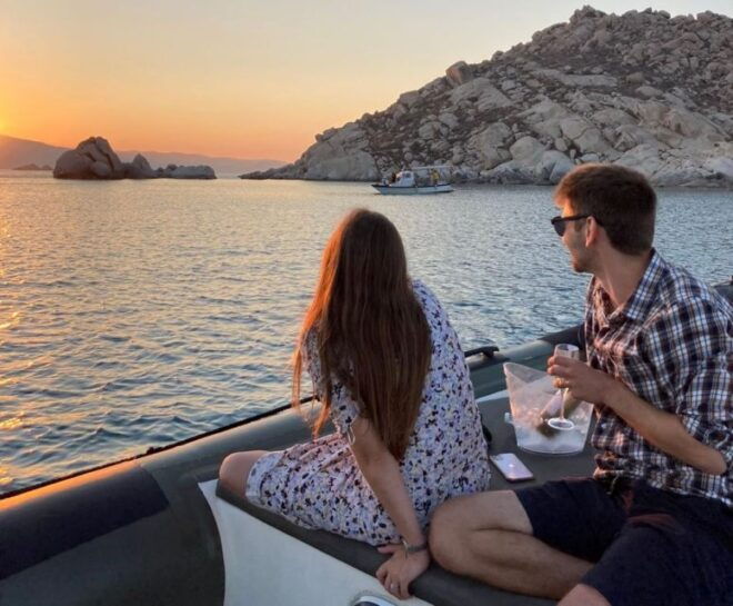 Naxos: Private Sunset Boat Tour With Fruit and Champagne - Additional Information