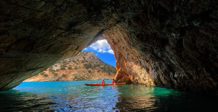 Naxos: Rhina Cave and Coastline Sea Kayaking Tour - Activity Details