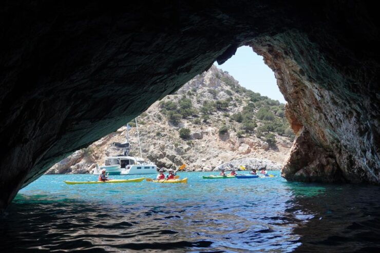 Naxos: Rina Cave Sea Kayak Tour With Snorkeling & Picnic - Experience
